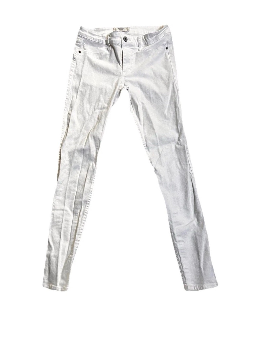 Abercrombie & Fitch white skinny Jeans sz 6 short
